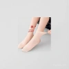 Children's transparent short silk stockings, girls' spring and autumn open-crotch, girls' tower wind foot wear 10D details Picture